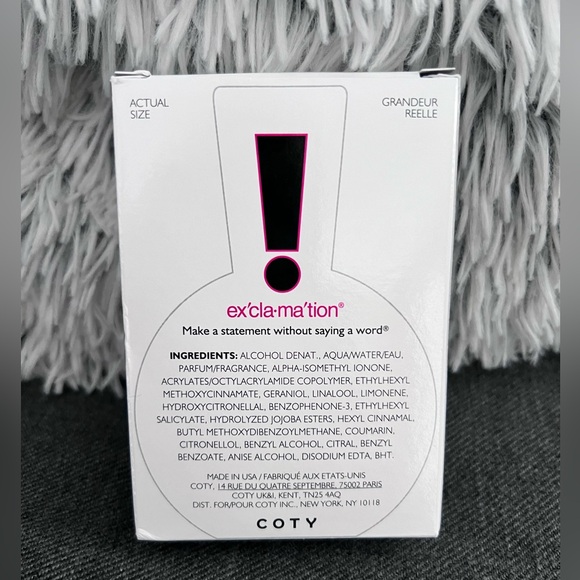 ex’cla.ma’tion cologne spray 1.7 FL ounce. Brand new in box. - Picture 2 of 2